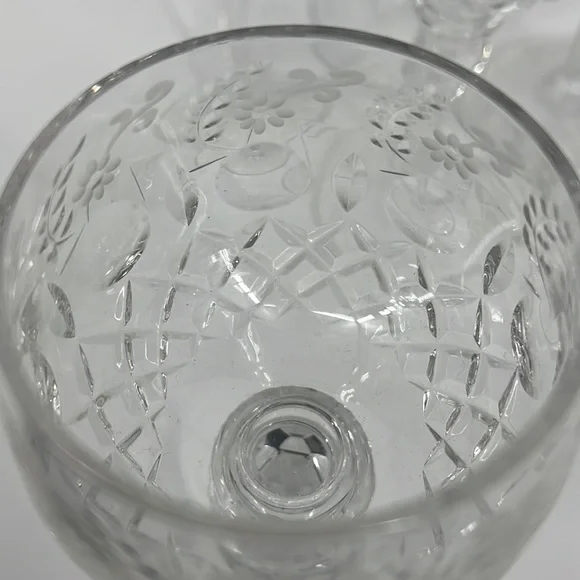 Rogaska Crystal Cut Balloon Gallia Wine
Hocks/Goblets Set of 4 Vintage RARE - Picture 11 of 17